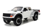 Ford Raptor F-150 SVT - Glossy White (DUB City) 1/24